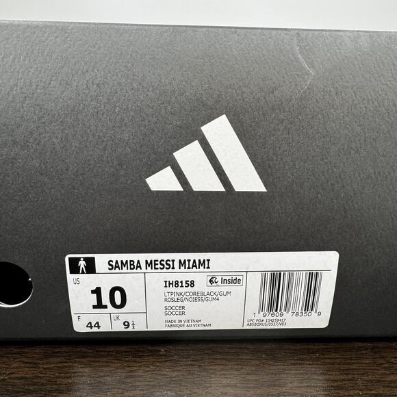 Adidas Lionel Messi x Samba Inter Miami CF Home Kit Mens 10 Womens 11 IH8158 - Picture 14 of 15